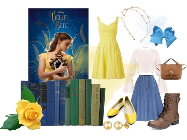 belle beauty and the beast style